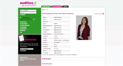Desktop Screenshot of aagje-maesen.audities.nl